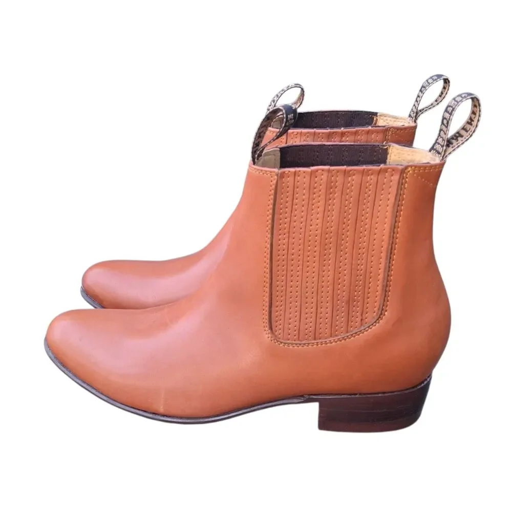 ARMENTA Men's Size 9.5 Wide Leather Chelsea Boots- Mexico Size 28EE